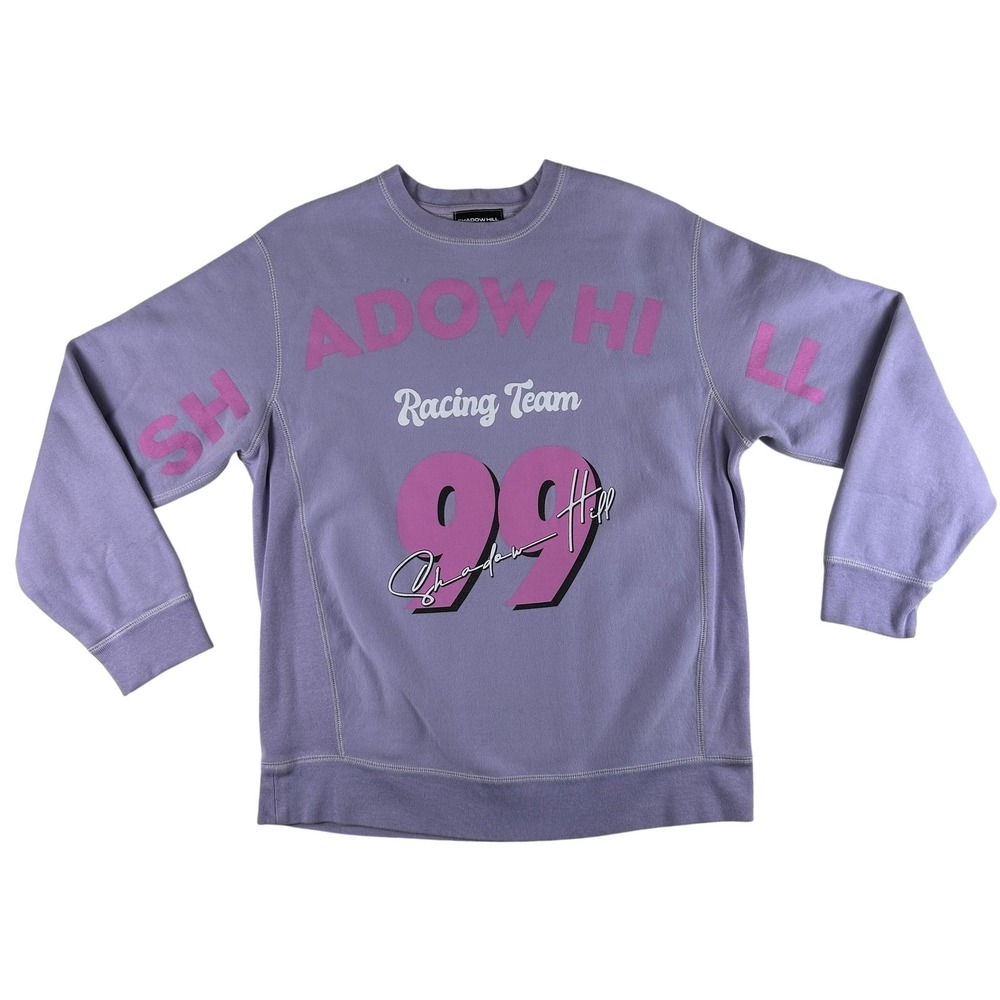 Shadow Hill Sweatshirt Womens Large‎ Racing Team 99 Graphic Fleece Crewneck